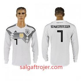 Tyskland Fodboldtrøjer Schweinsteiger 7 Hjemmebanesæt VM 2018 Langærmet